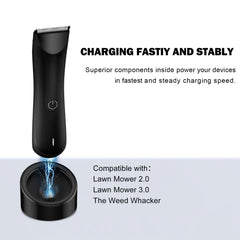 FGIEU weed wacker nose ear trimmer charger dock keeps devices ready