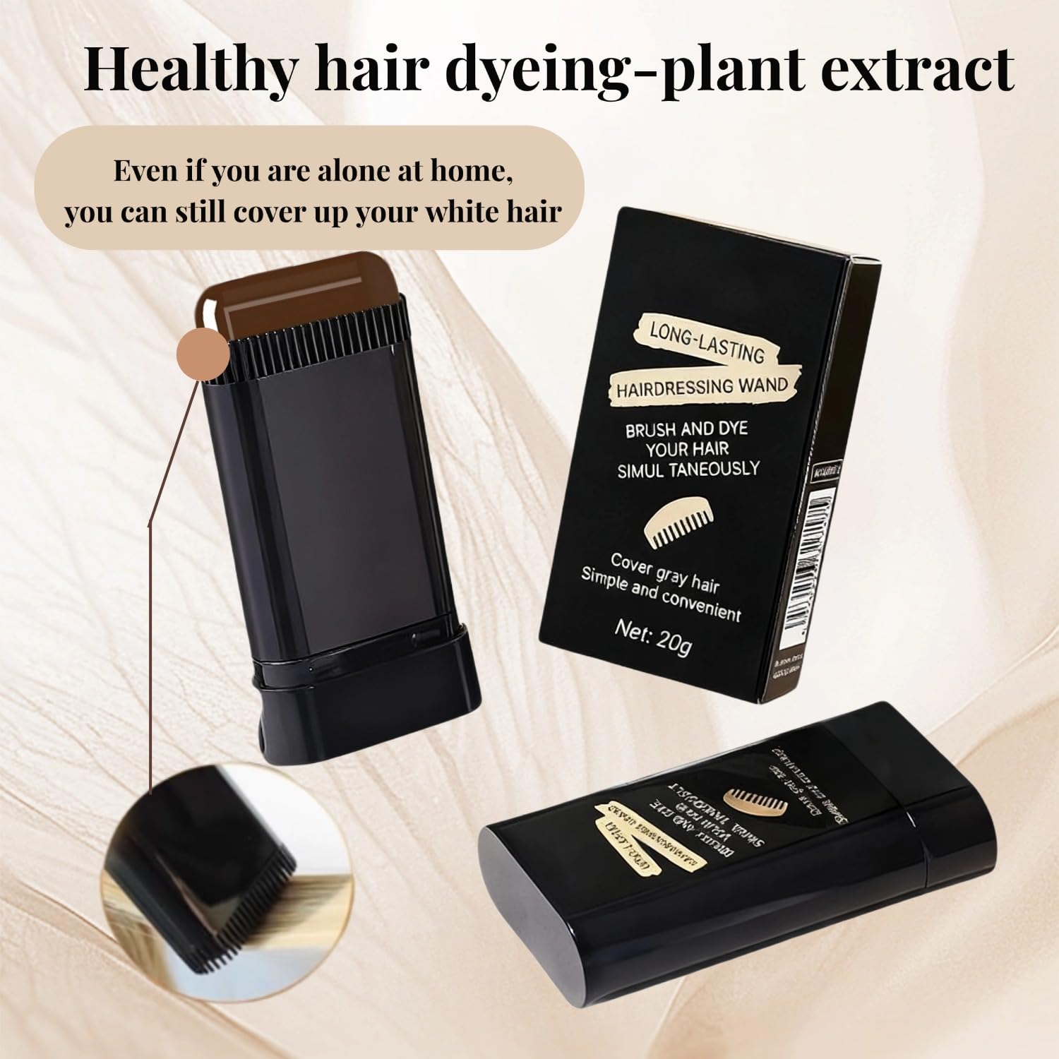 FHH Cap twist design enables easy, mess-free dyeing at home or on the move.