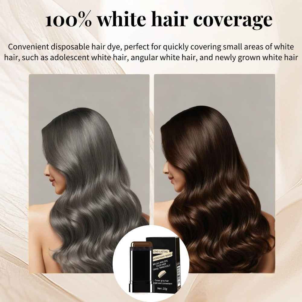 FHH Portable hair color stick ideal for quick color refresh anywhere.