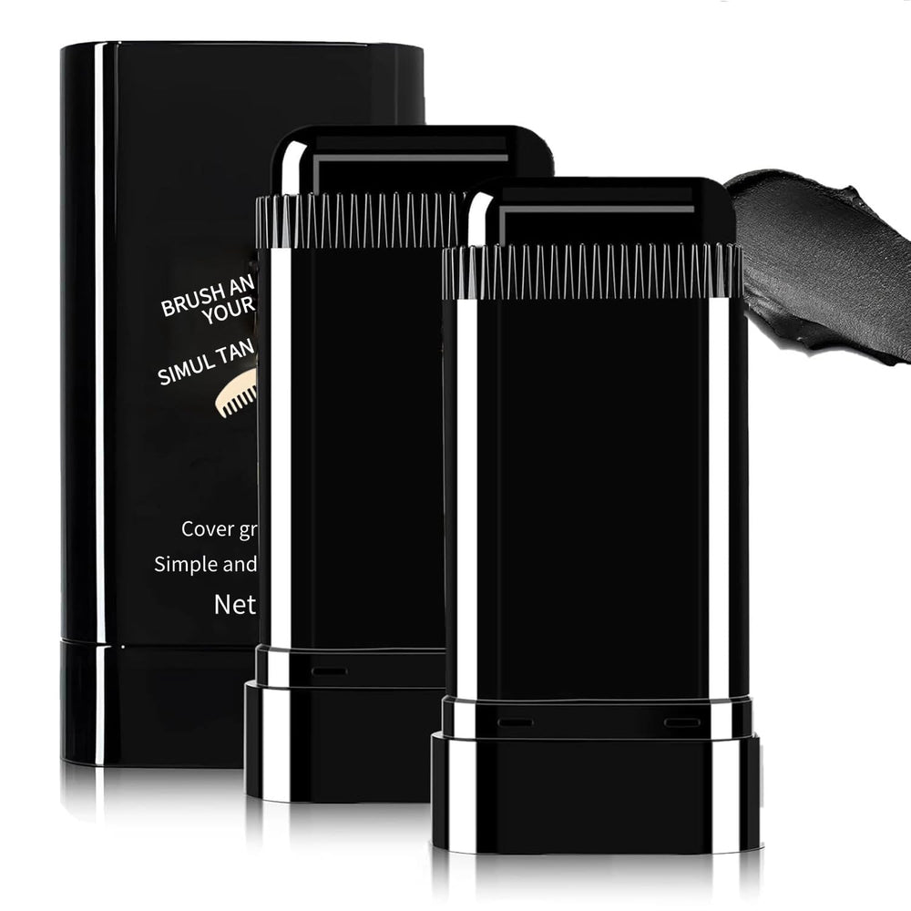 FHH Safe and Convenient Comb Hair Dye Stick packaging shown for quick on-the-go root touch-ups.