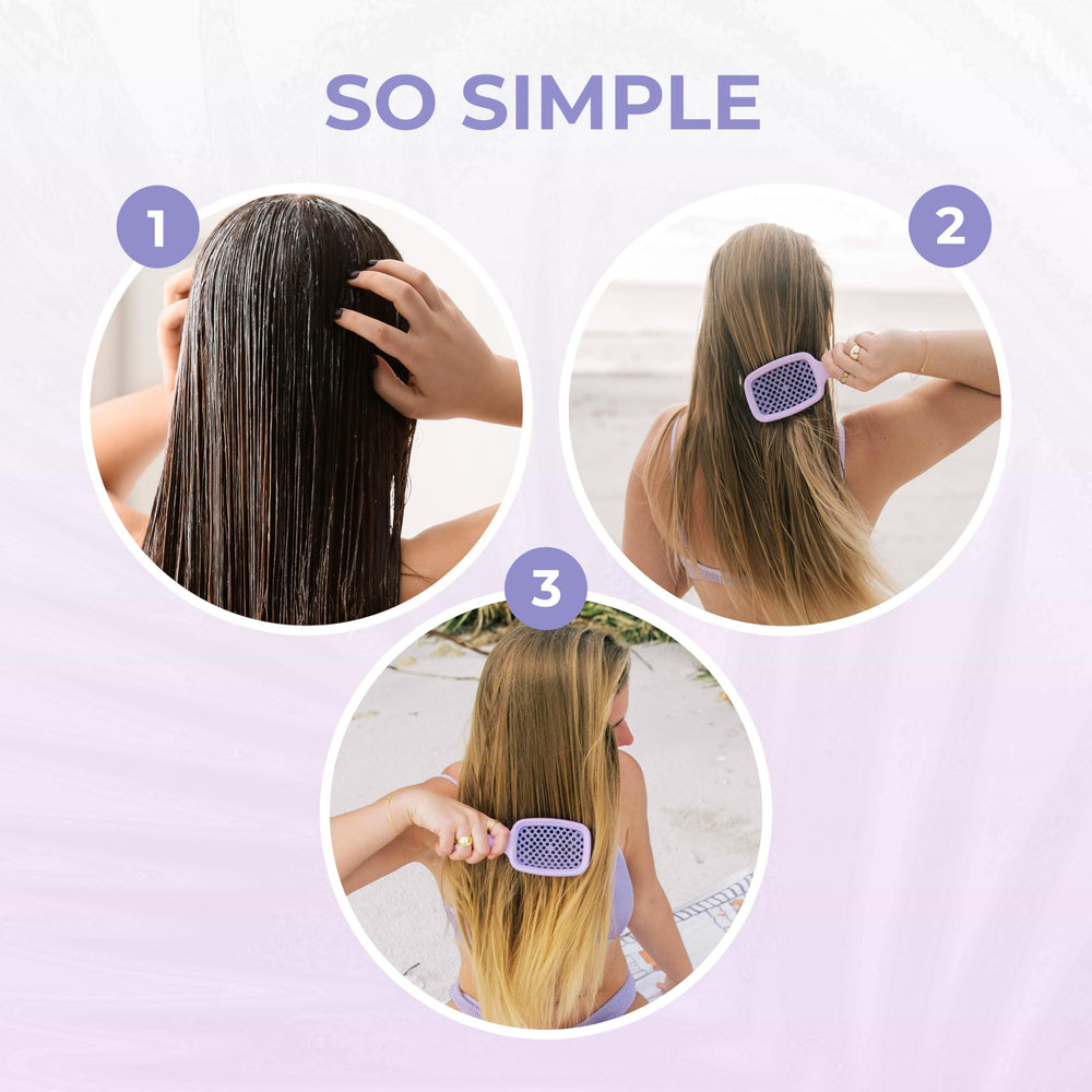 FHI Heat 30 mini bristles smooth and polish hair for a polished finish.