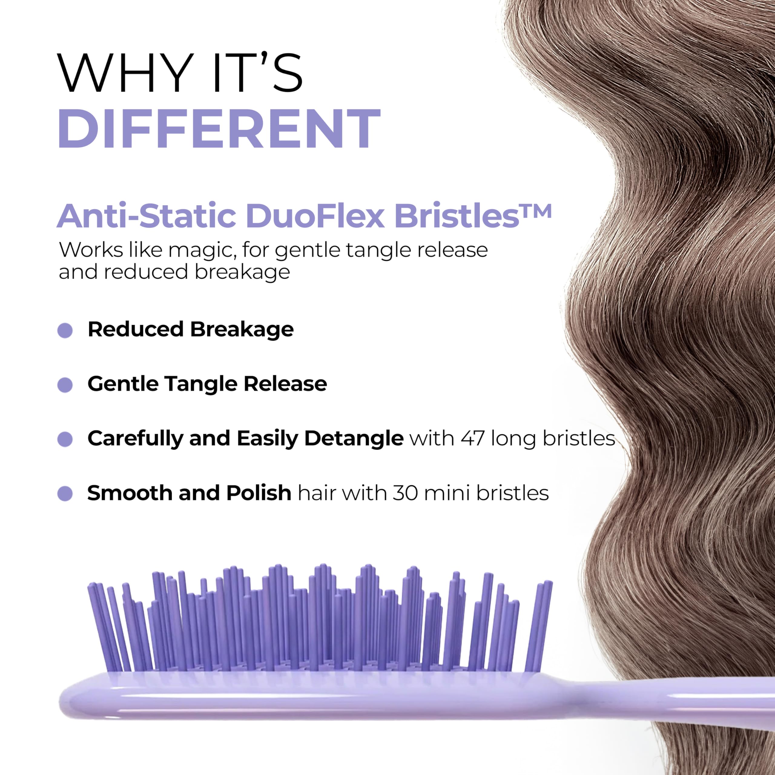 FHI Heat Ultra-light handle supports comfortable on-the-go brushing.
