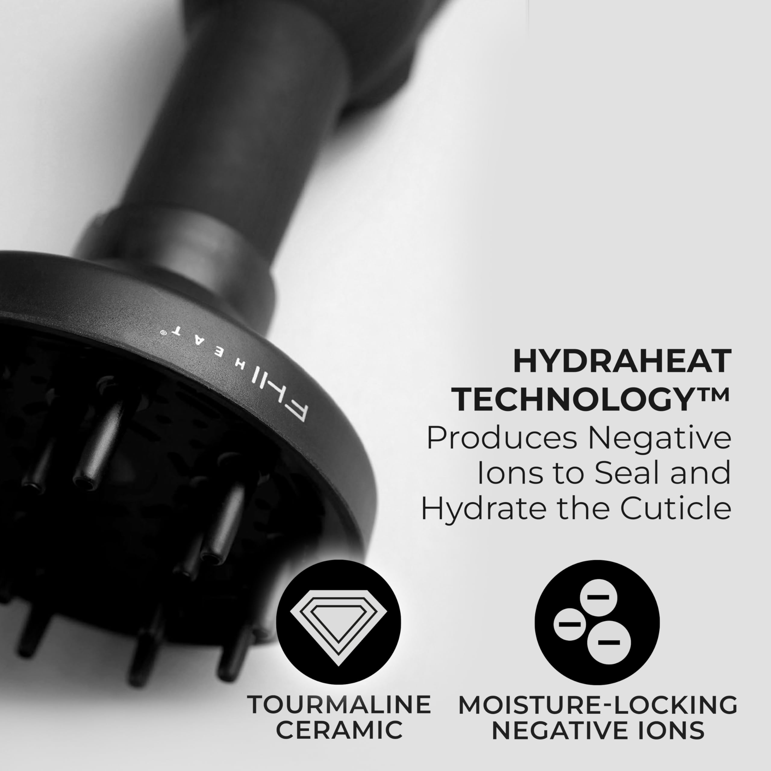 FHI Heat Platform Blow Out 12 ft swivel cord enables effortless movement during styling.