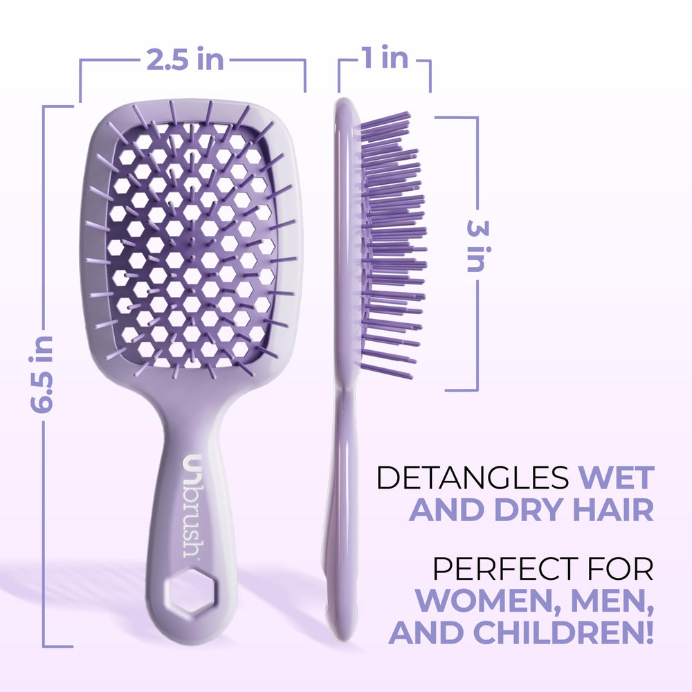 FHI Heat Travel-friendly mini brush fits travel bags and purses.