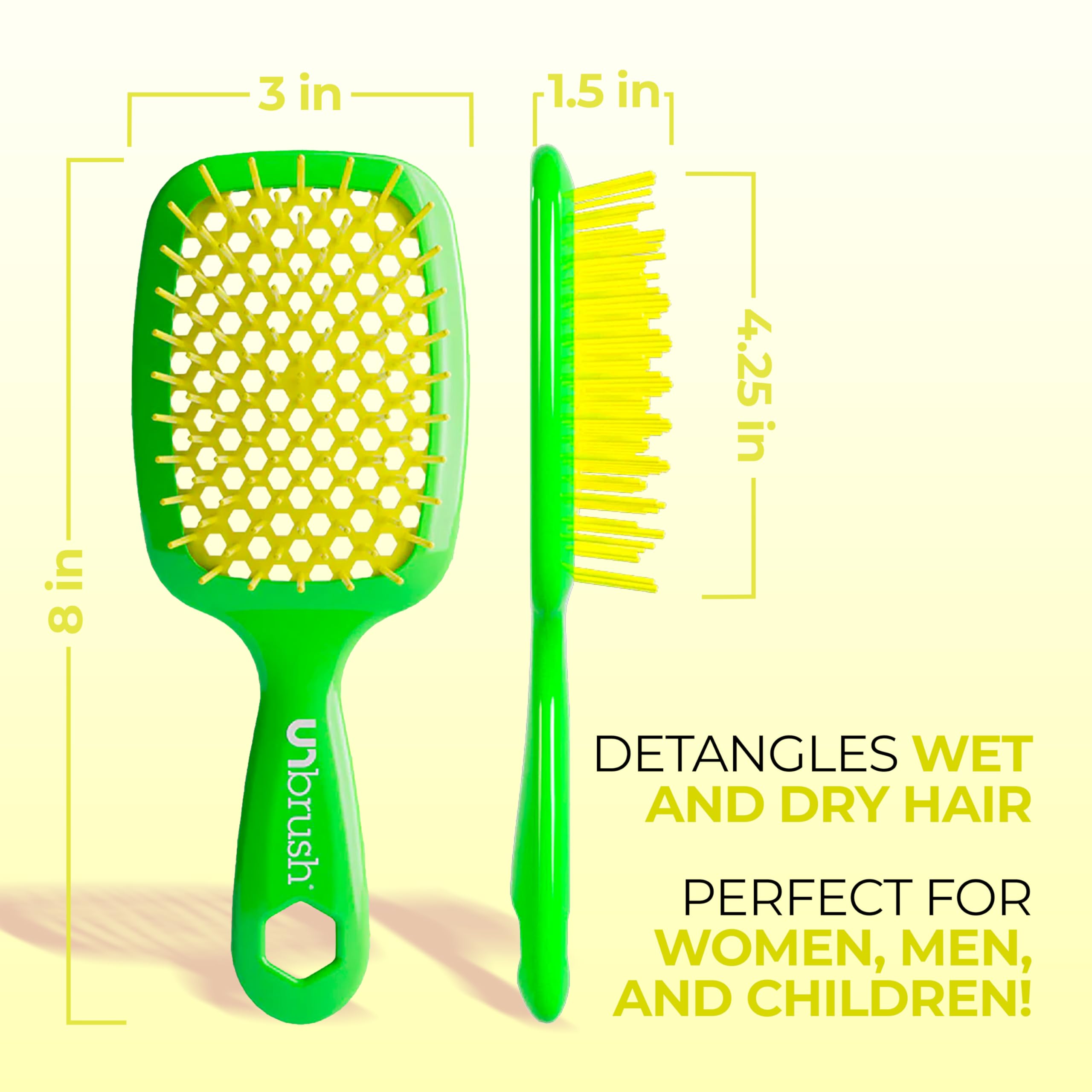 FHI Heat UNbrush 58 long bristles reach through thick hair