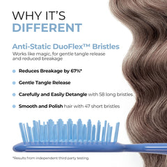 FHI Heat UNbrush 58 long bristles for deep detangling