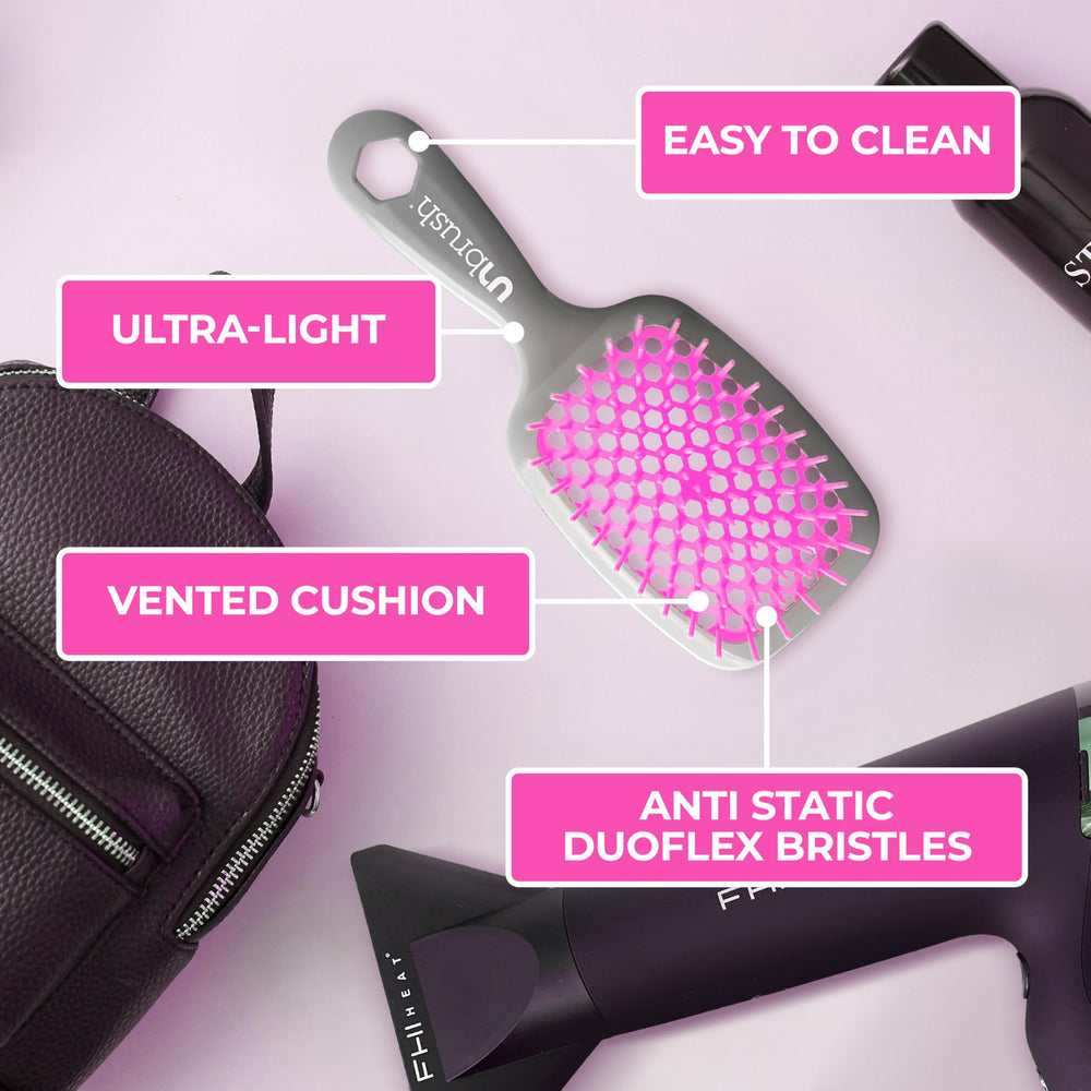 Blow-dry ready performance supports smooth styling with reduced tug