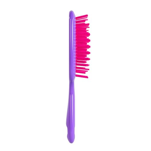 FHI Heat UNbrush duoFlex close-up highlighting anti-static bristles releasing tangles.