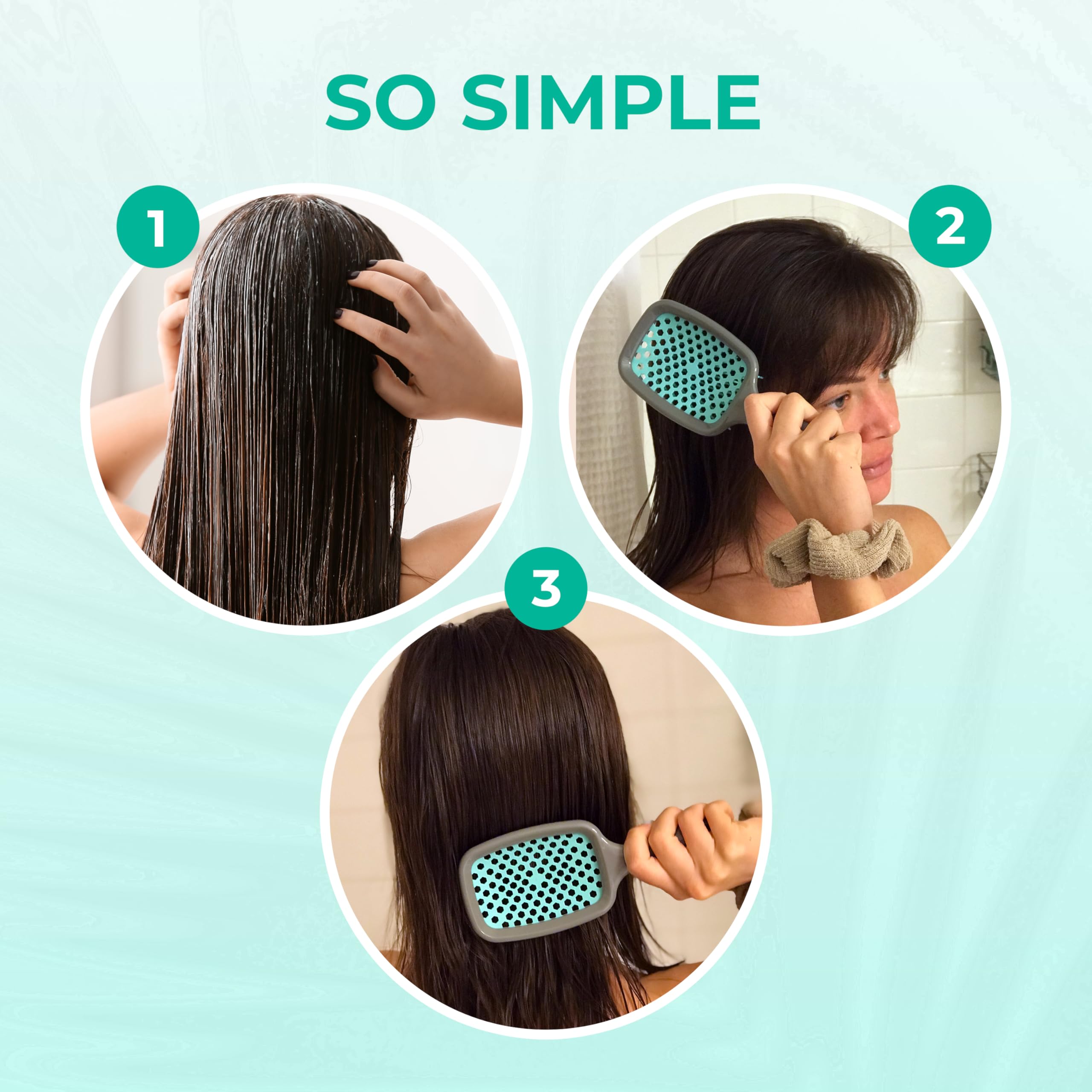 FHI Heat UNbrush is easy to clean after brushing sessions.