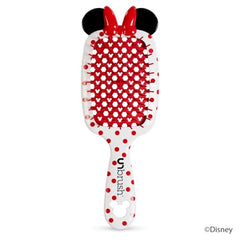 FHI Heat UNbrush Disney Minnie Mouse bristles close-up highlighting detangling finesse