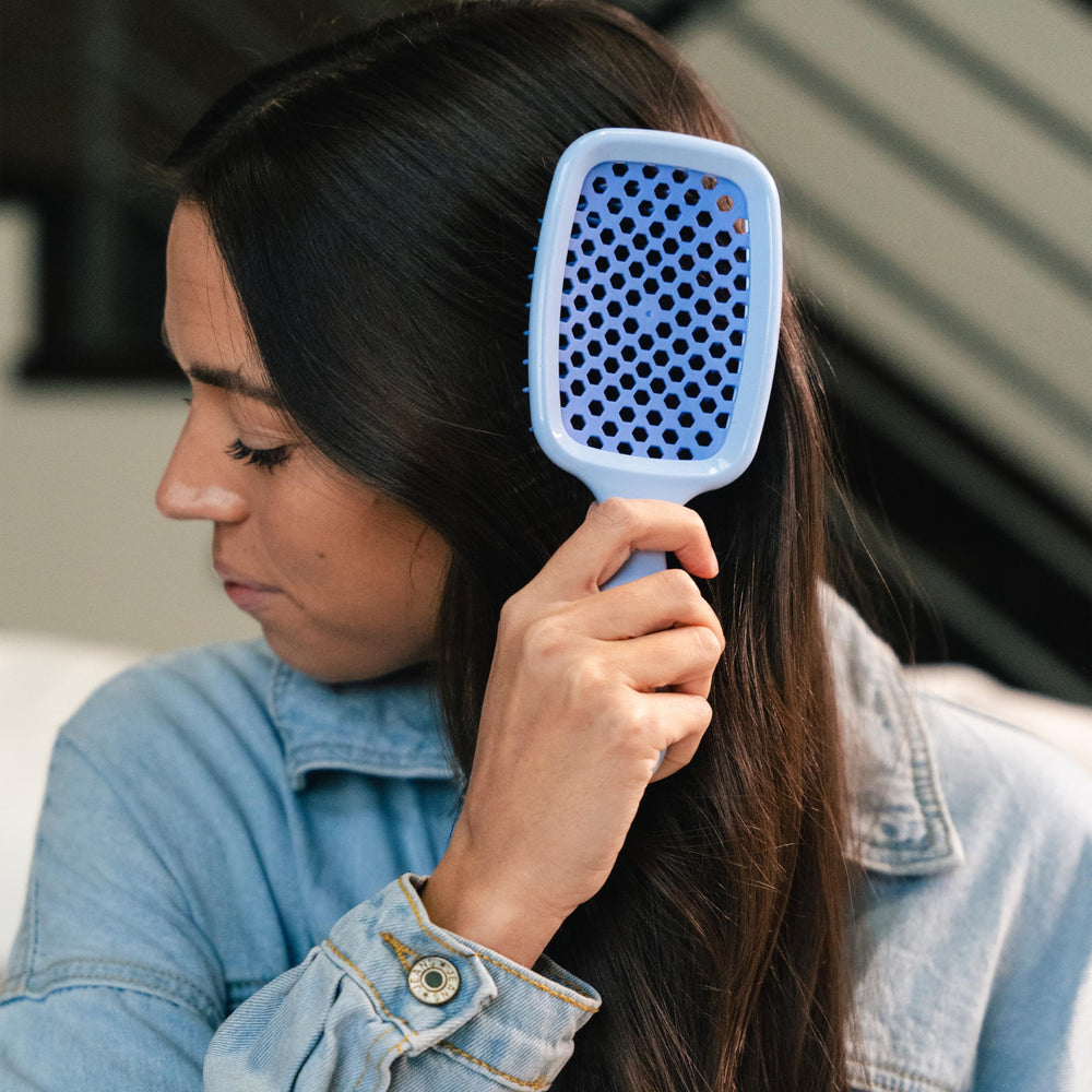 FHI Heat UNbrush mini bristles (47) polish hair fibers