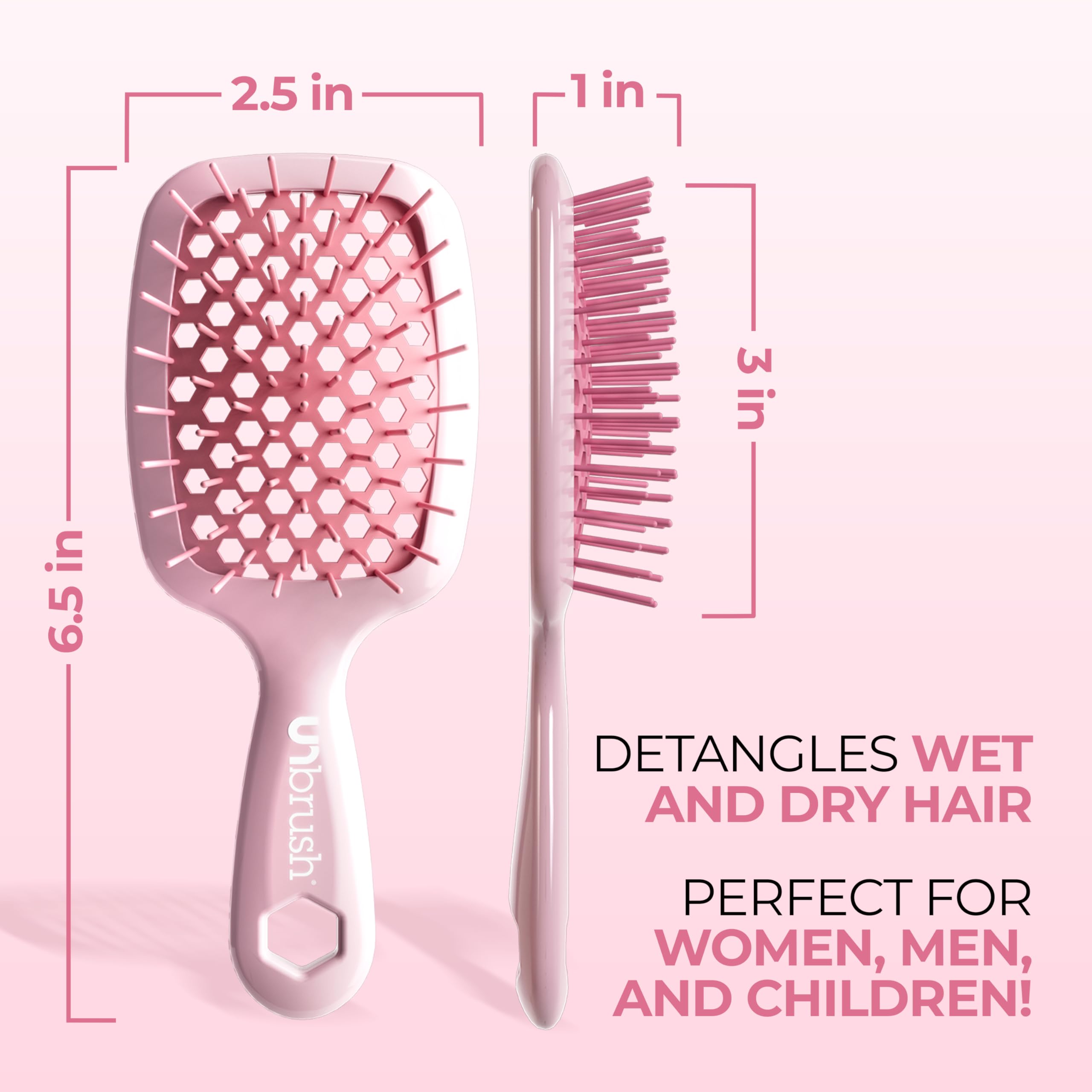 30 mini bristles polish and finish for silky, healthy-looking hair