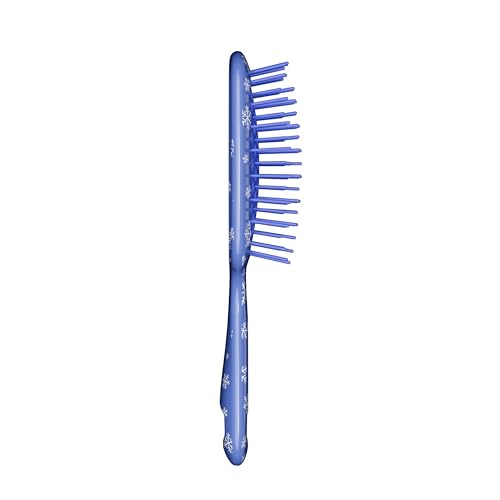 FHI Heat UNbrush Mini Holiday Brush shows a vented cushion for faster drying and reduced tug.