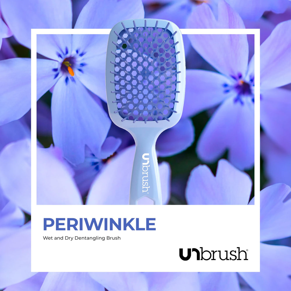 FHI Heat UNbrush periwinkle blue color elevates daily routine