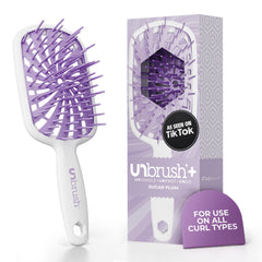FHI Heat UNbrush Plus with 84 UltraFlex bristles for gentle detangling.