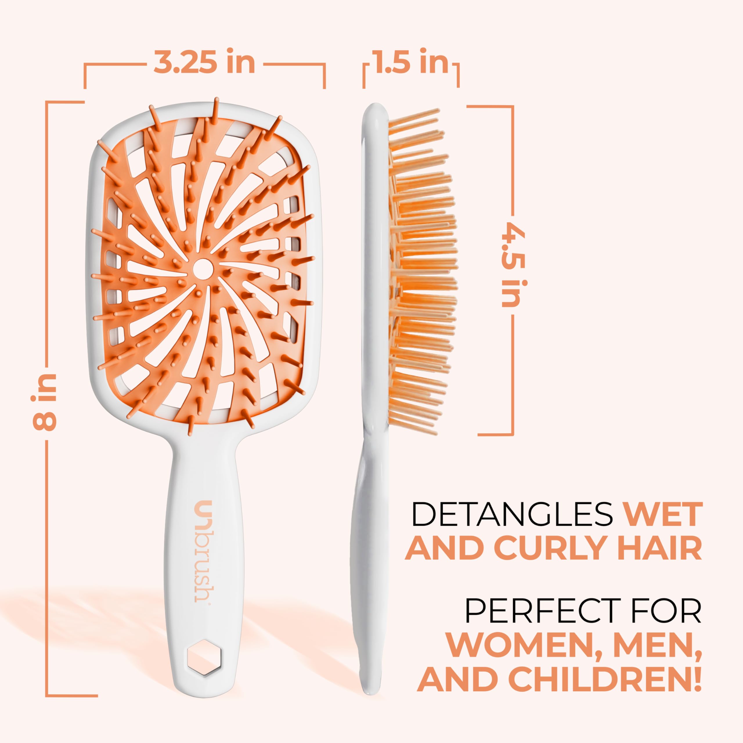 FHI Heat UNbrush Plus backless cushion highlighting airflow benefit