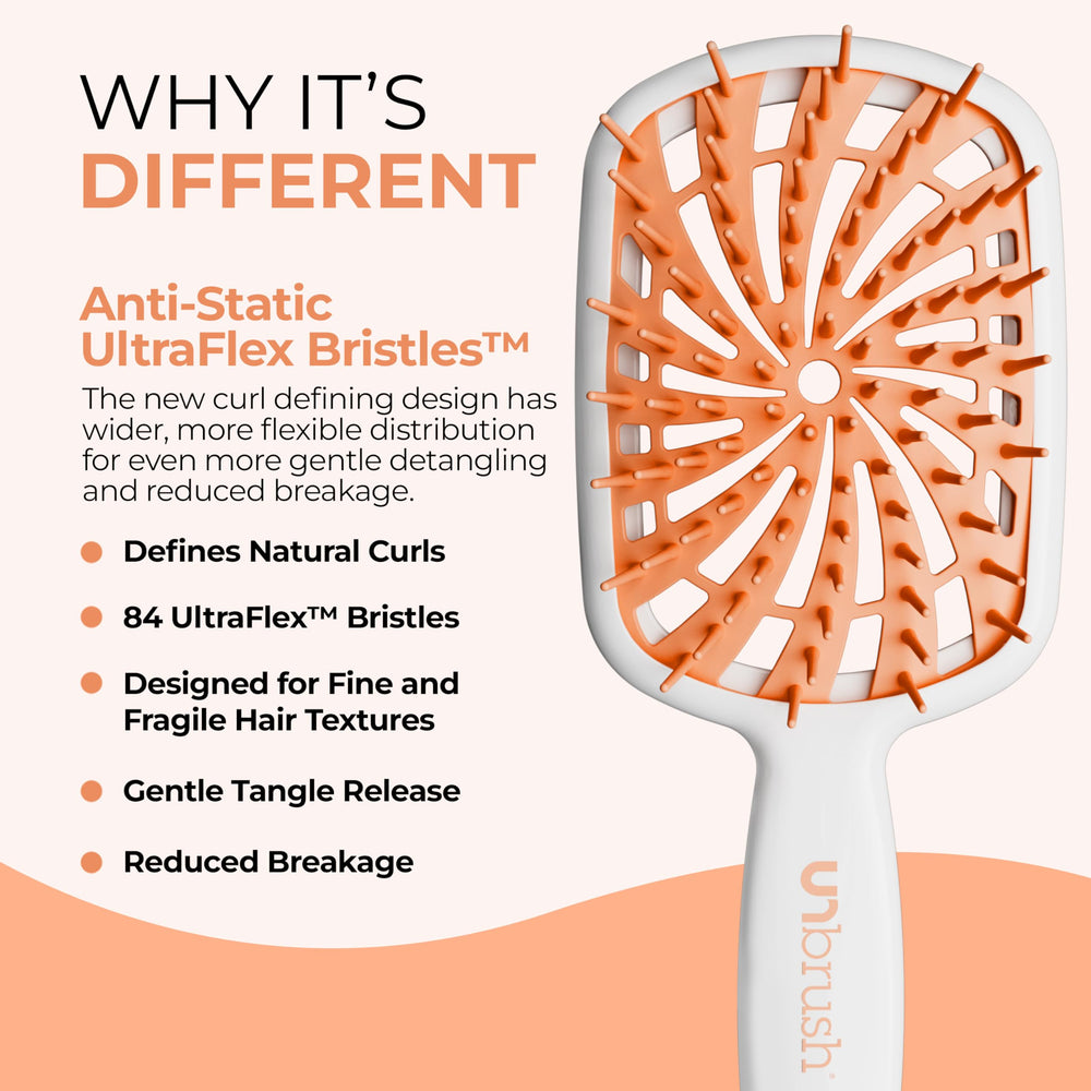 FHI Heat UNbrush Plus detangling wet hair demonstration