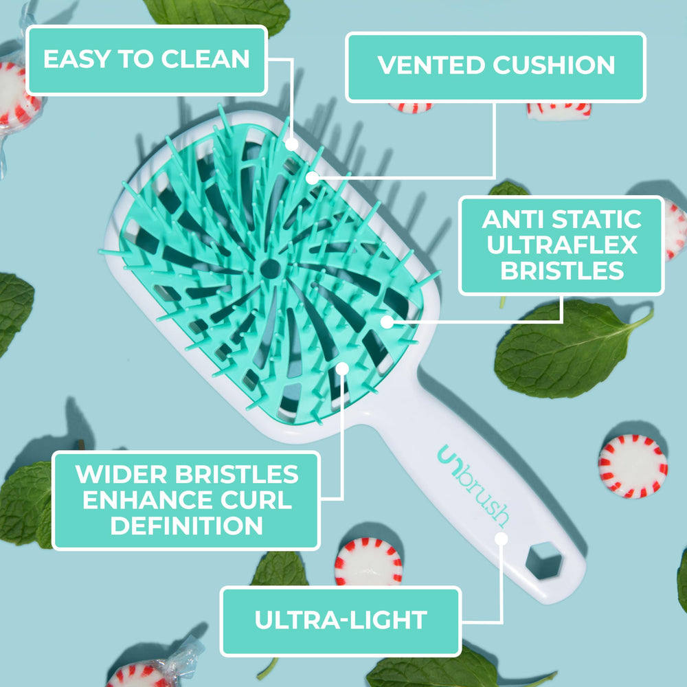 FHI Heat UNbrush Plus easy-clean bristles stay hygienic after use