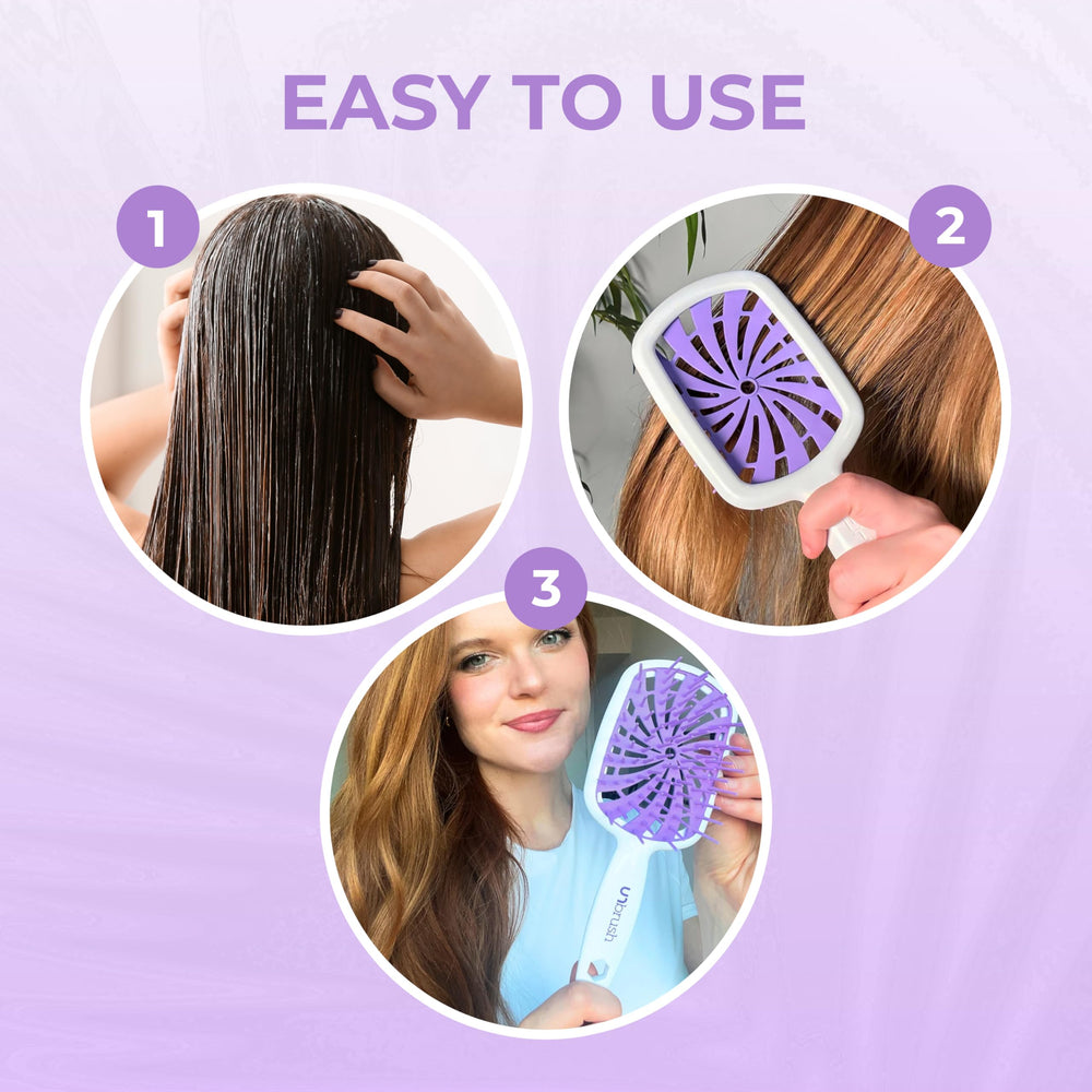 FHI Heat UNbrush Plus easy-clean design for effortless upkeep.