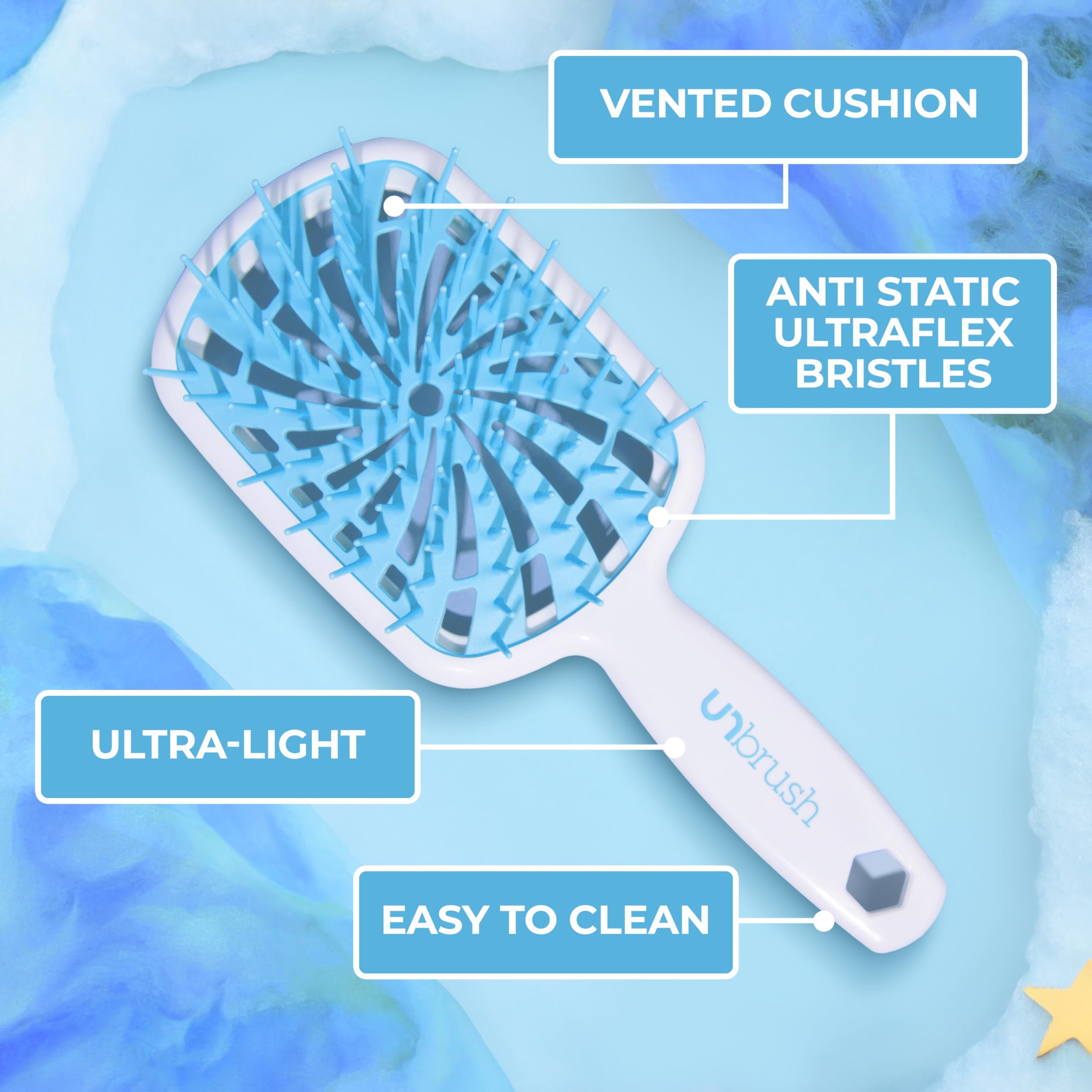 FHI Heat UNbrush Plus ideal for fine, fragile hair textures