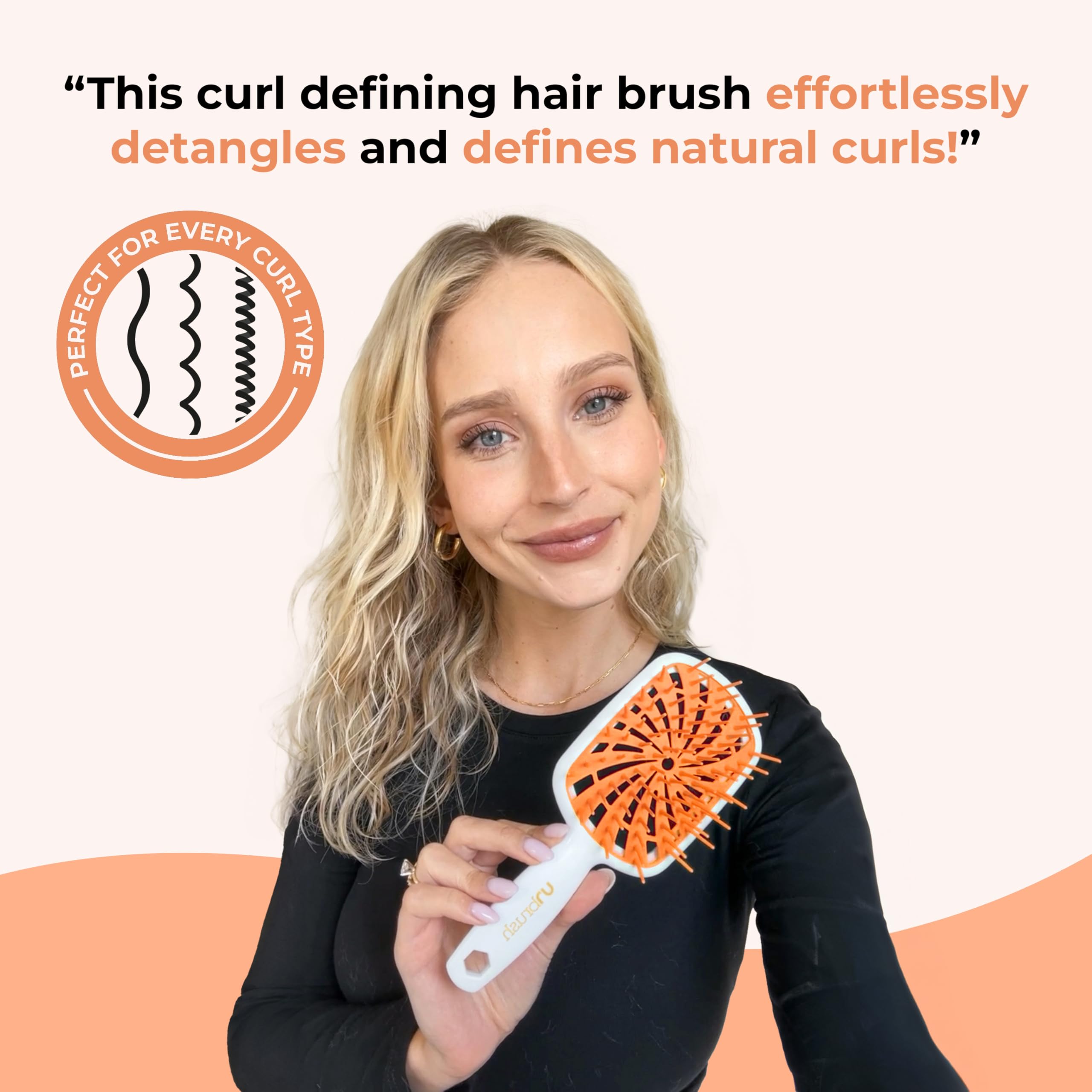 FHI Heat UNbrush Plus ultra-light handle for easy brushing