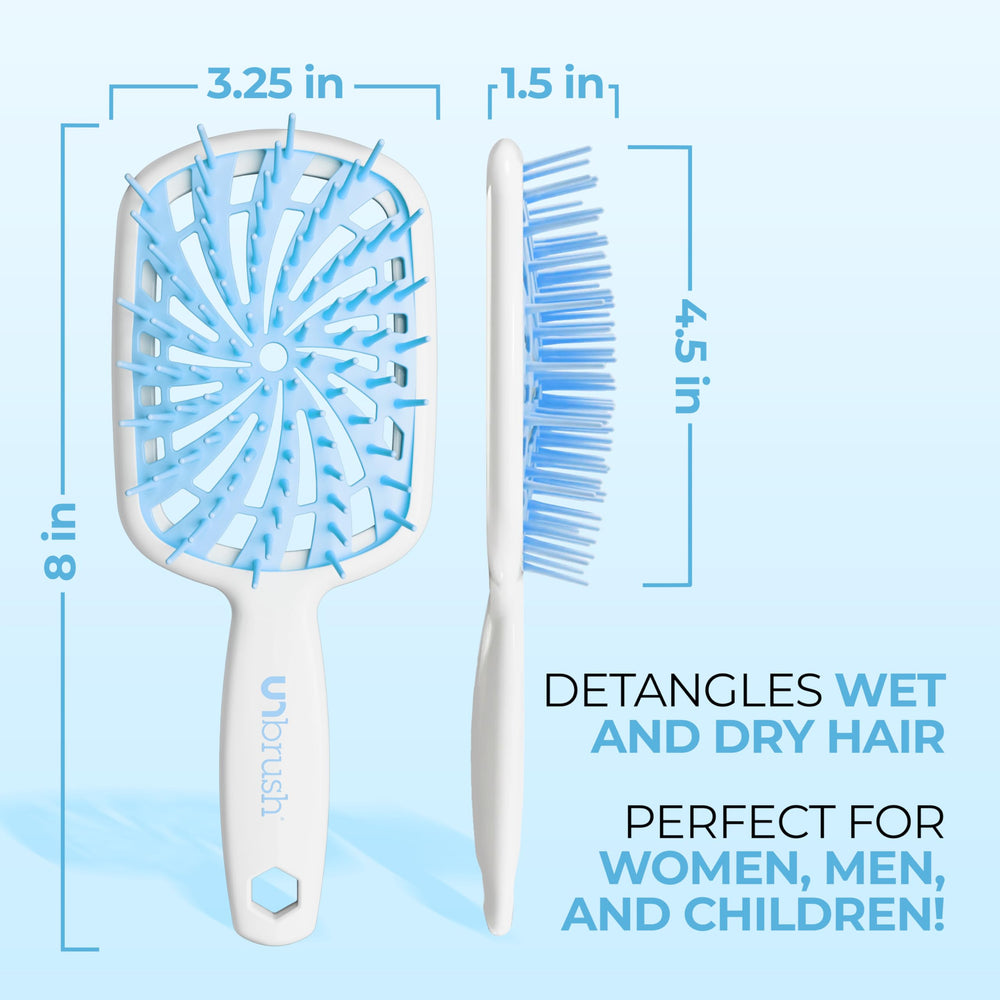 FHI Heat UNbrush Plus works on wet and dry hair for versatility