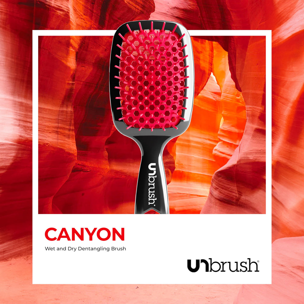FHI Heat UNbrush red backless vented cushion promotes faster drying through airflow