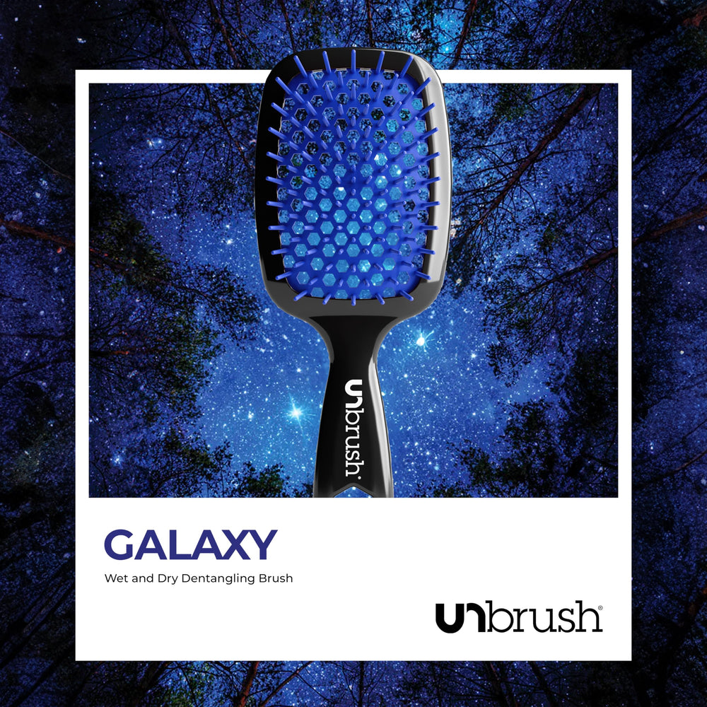 Compact and travel-friendly UNbrush weighing 1.5 oz