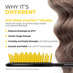 FHI Heat UNbrush vented cushion design speeds drying and detangling.