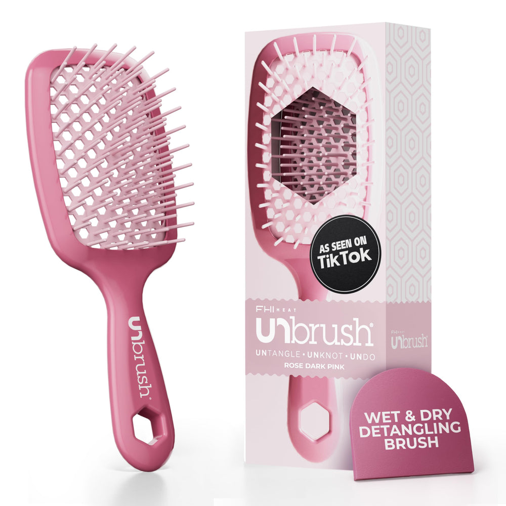 FHI Heat UNbrush vented cushion enables quick drying and gentle detangling.