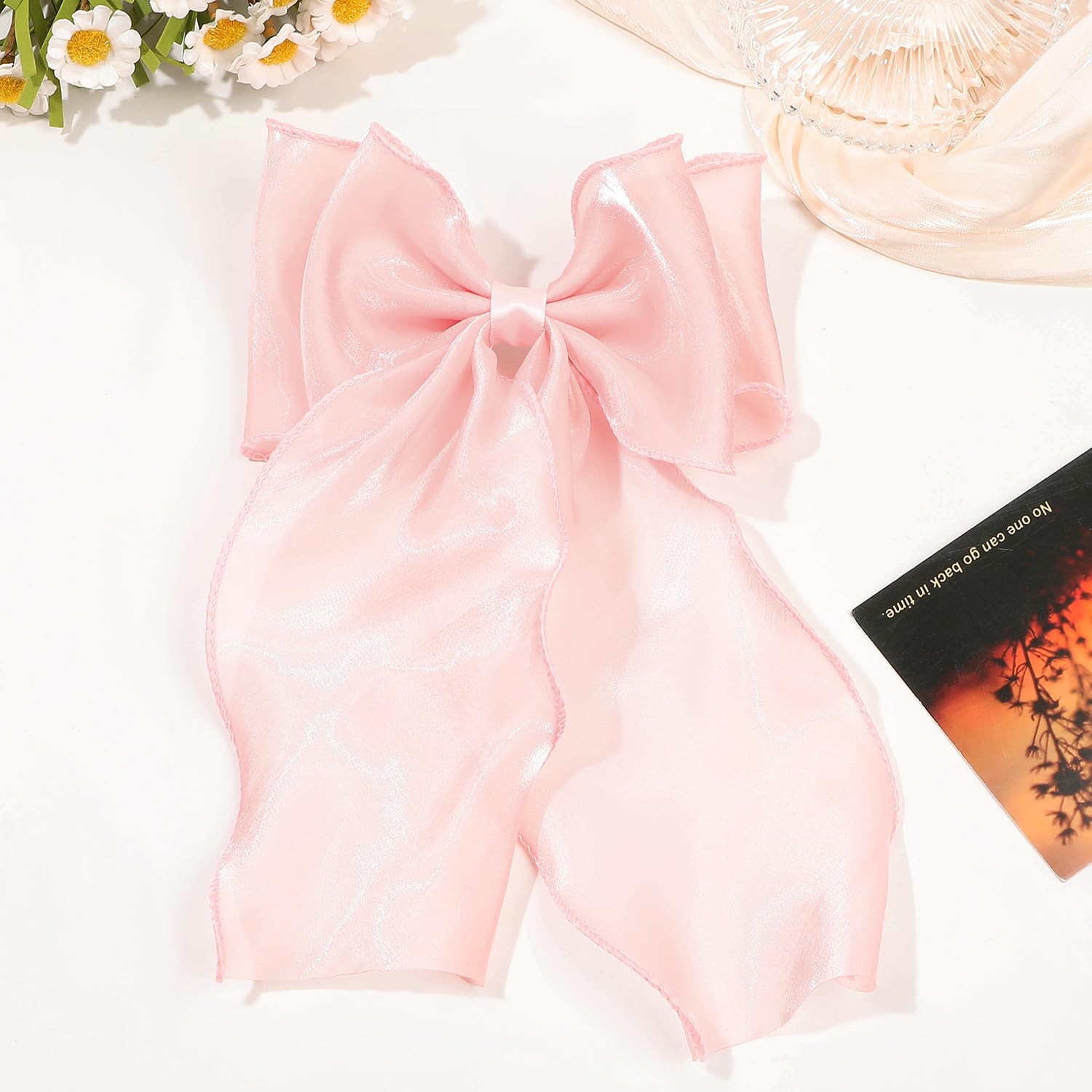 Accesorio de pelo FidesAmor lazo rosa ligero y cómodo para uso diario
