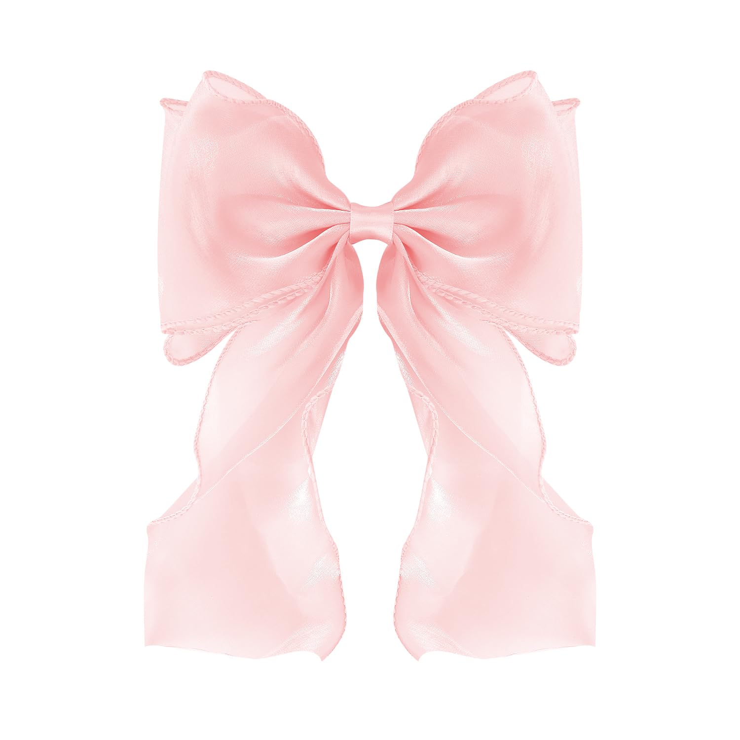 FidesAmor gran lazo para pelo rosa, ideal para peinados elegantes y duraderos
