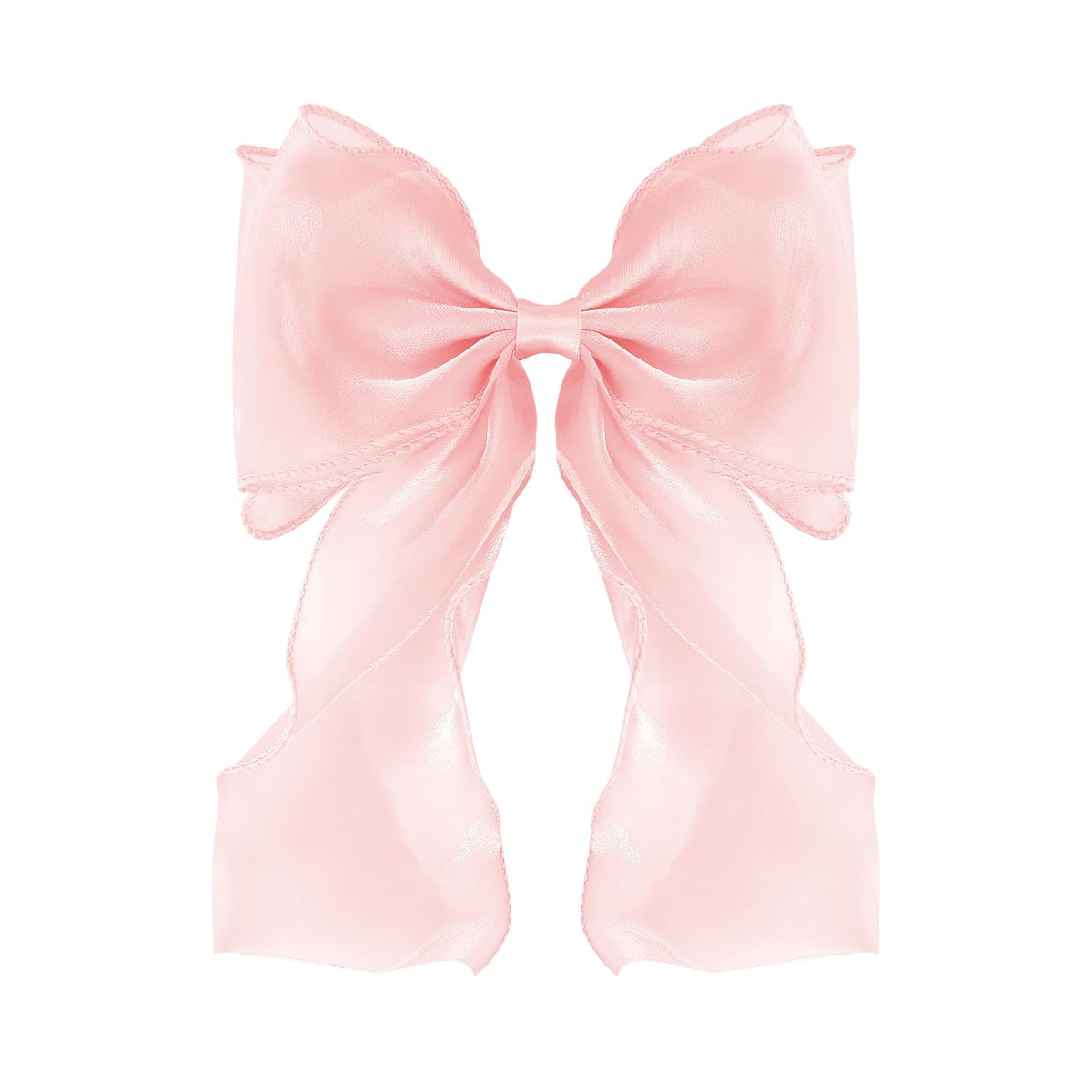 FidesAmor gran lazo para pelo rosa, ideal para peinados elegantes y duraderos