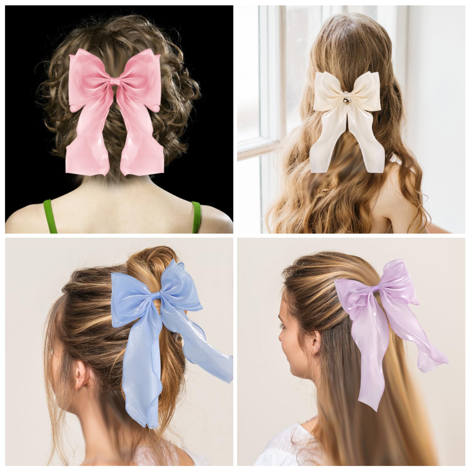 Lazo FidesAmor rosa para pelo, estilo coqueto y versátil