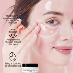 Parches para ojos Fidiiog: sensación refrescante y firmeza suave alrededor de los ojos.