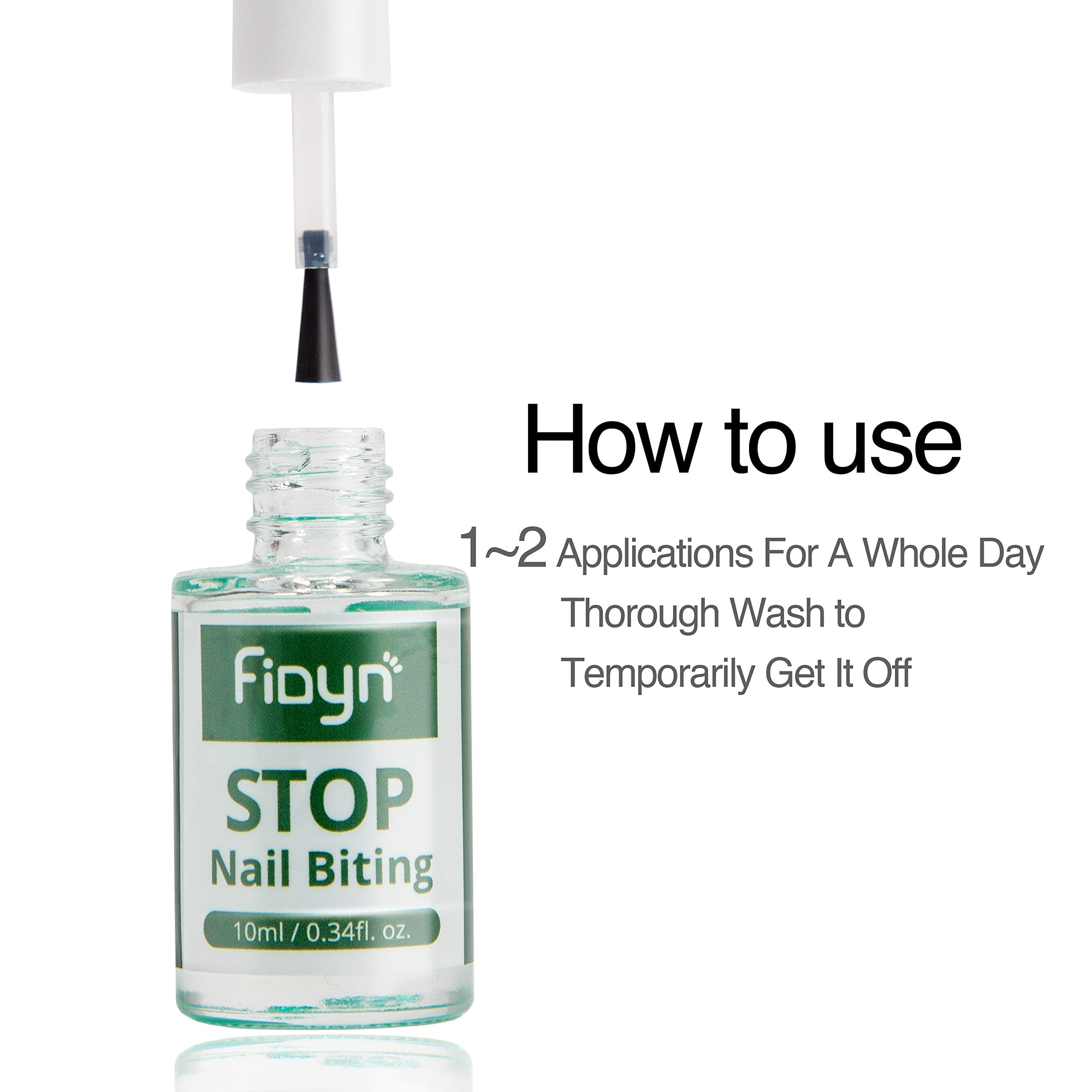 Fidyn thumb-sucking area application on finger