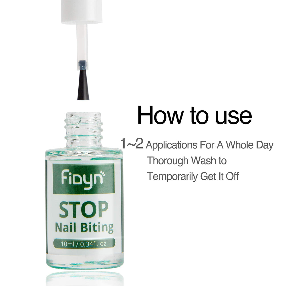 Fidyn thumb-sucking area application on finger