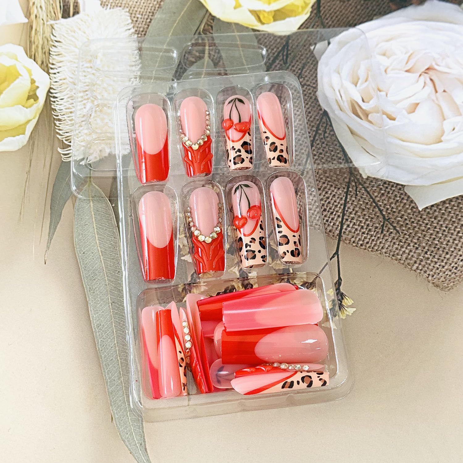 FIEONCIY at-home manicure with jelly tabs