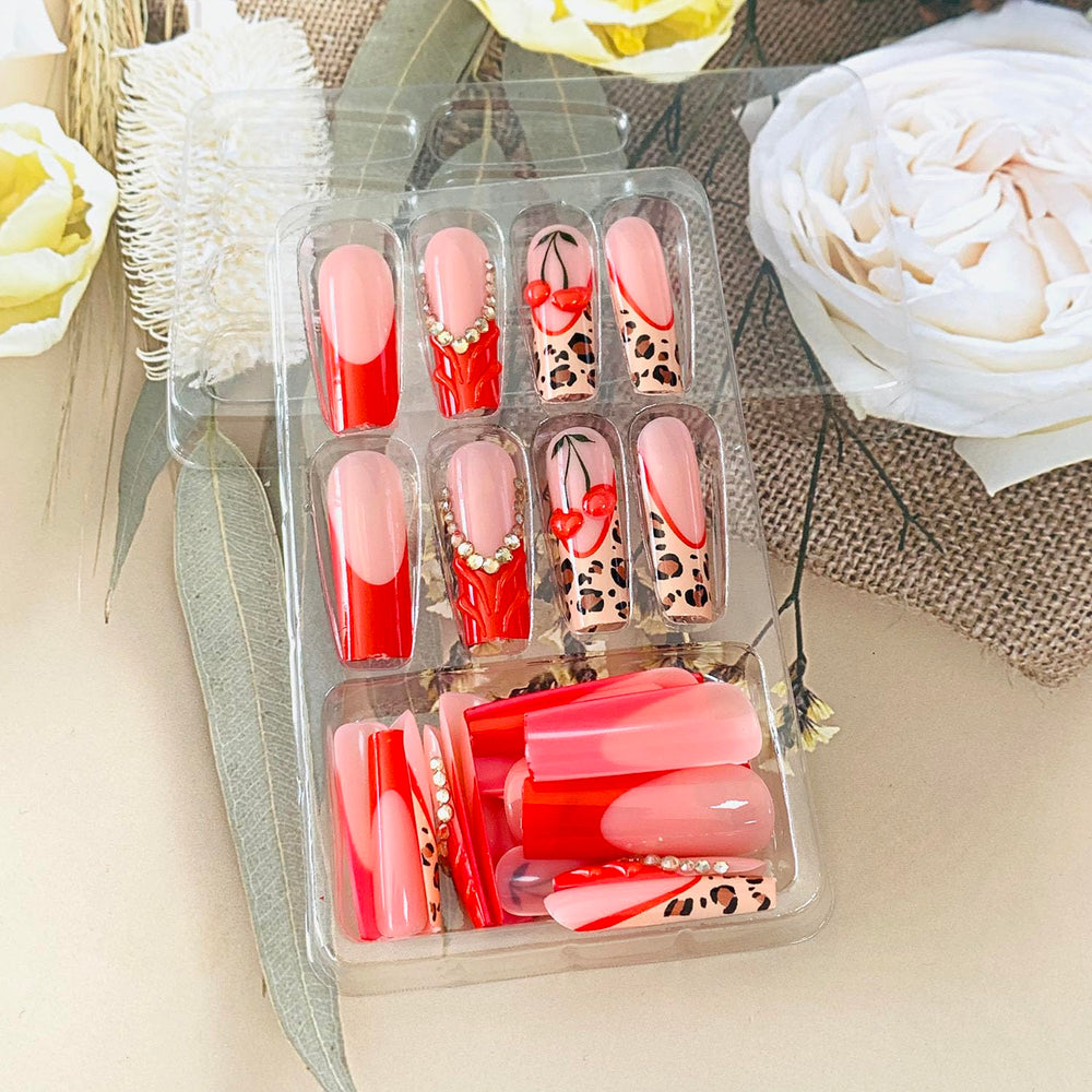 FIEONCIY at-home manicure with jelly tabs