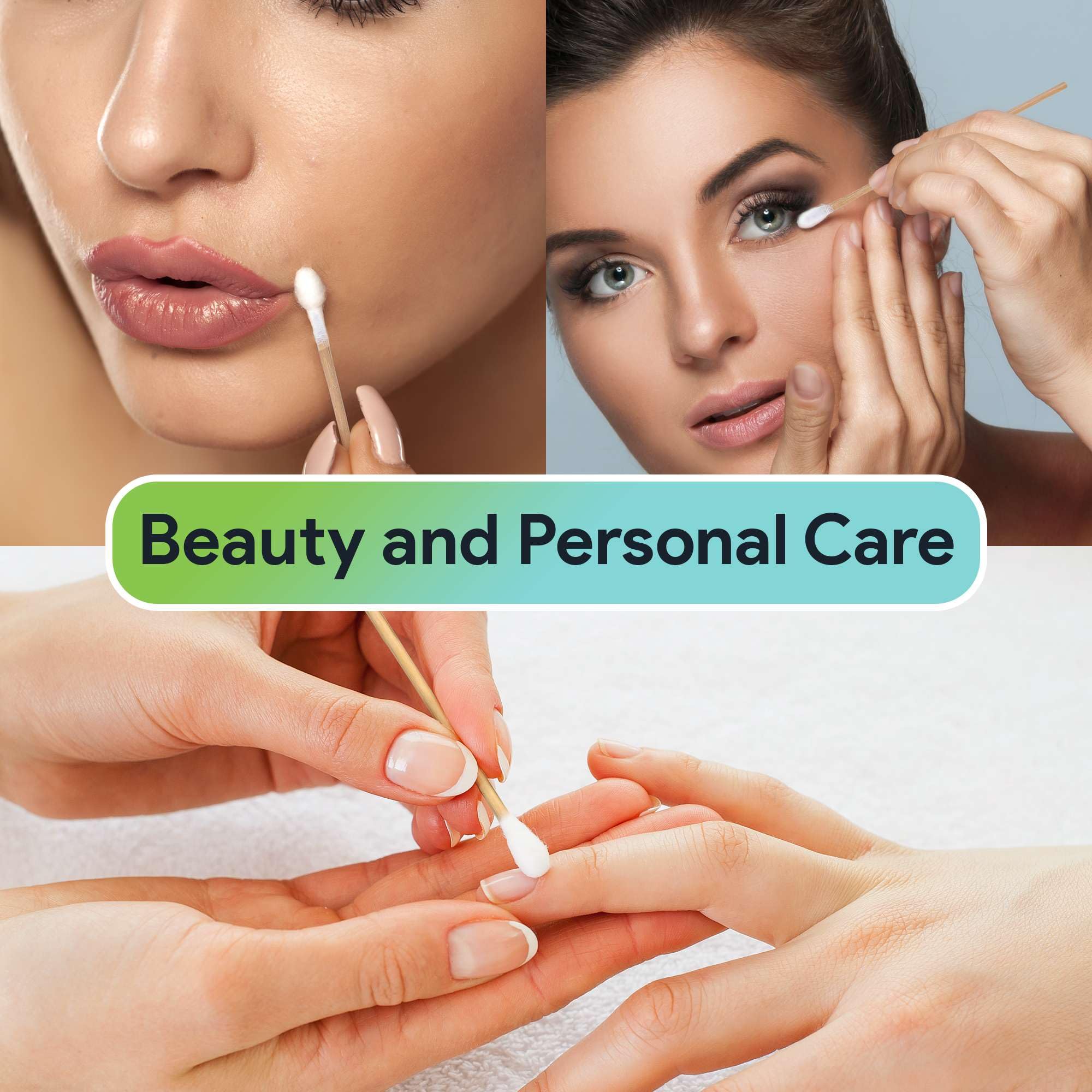 FifthPulse pack of 250 sticks is convenient for home and beauty routines.