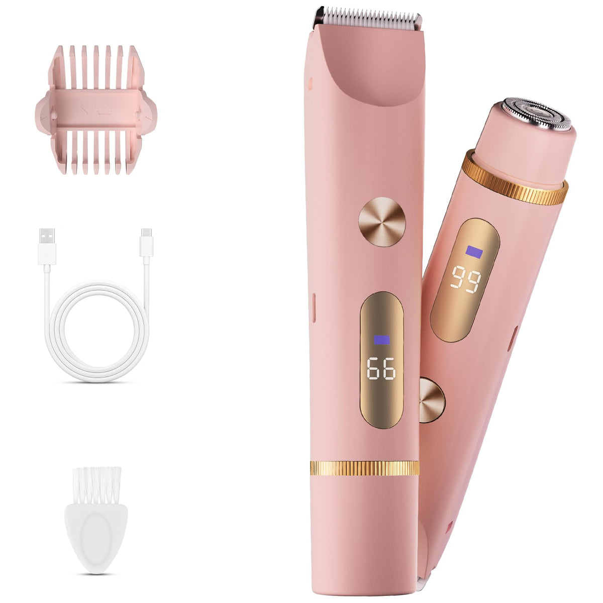FIMOSON bikini trimmer front view for precise grooming across multiple areas