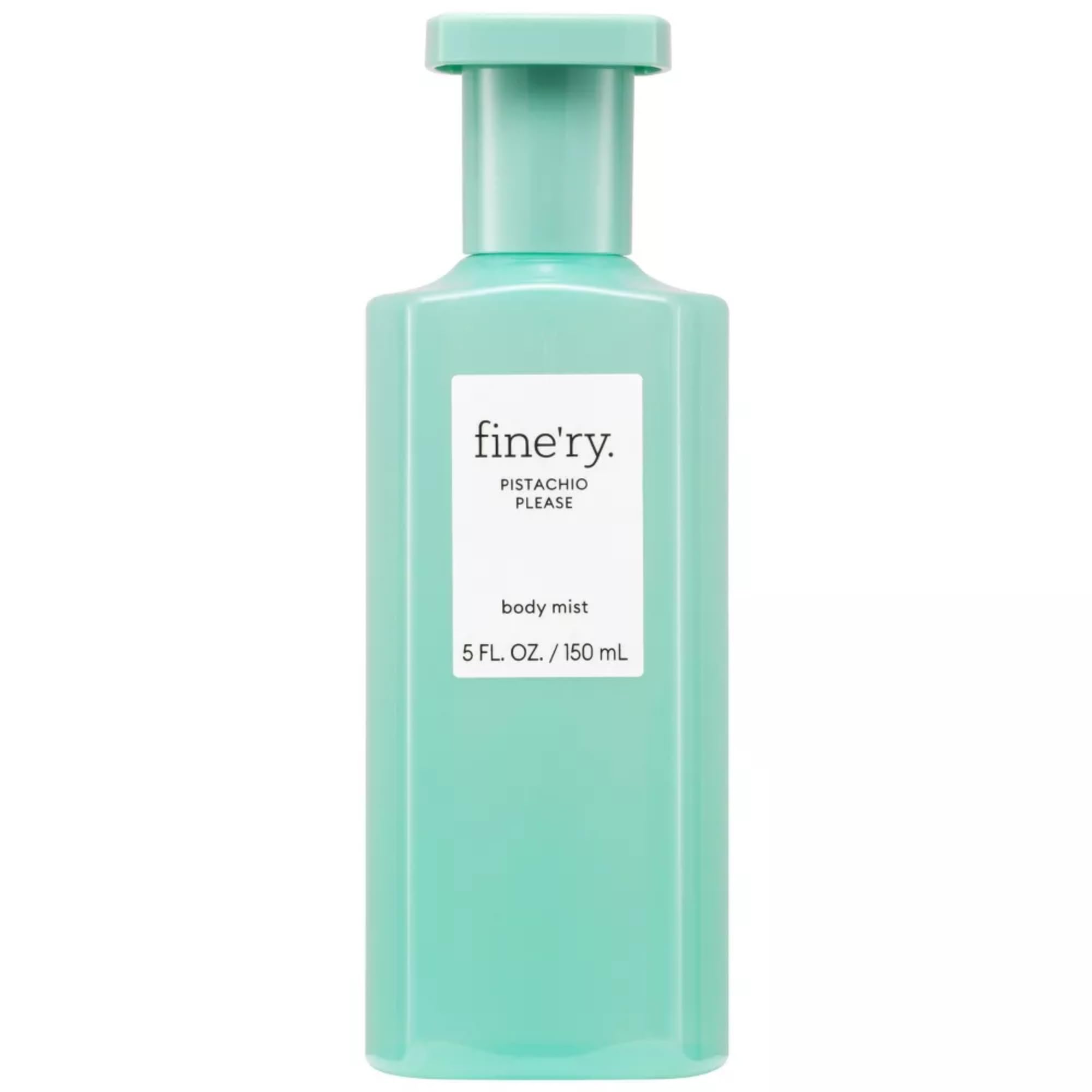 Fine'ry Pistachio Please bottle pour reveals rich notes for a lingering gourmand scent.