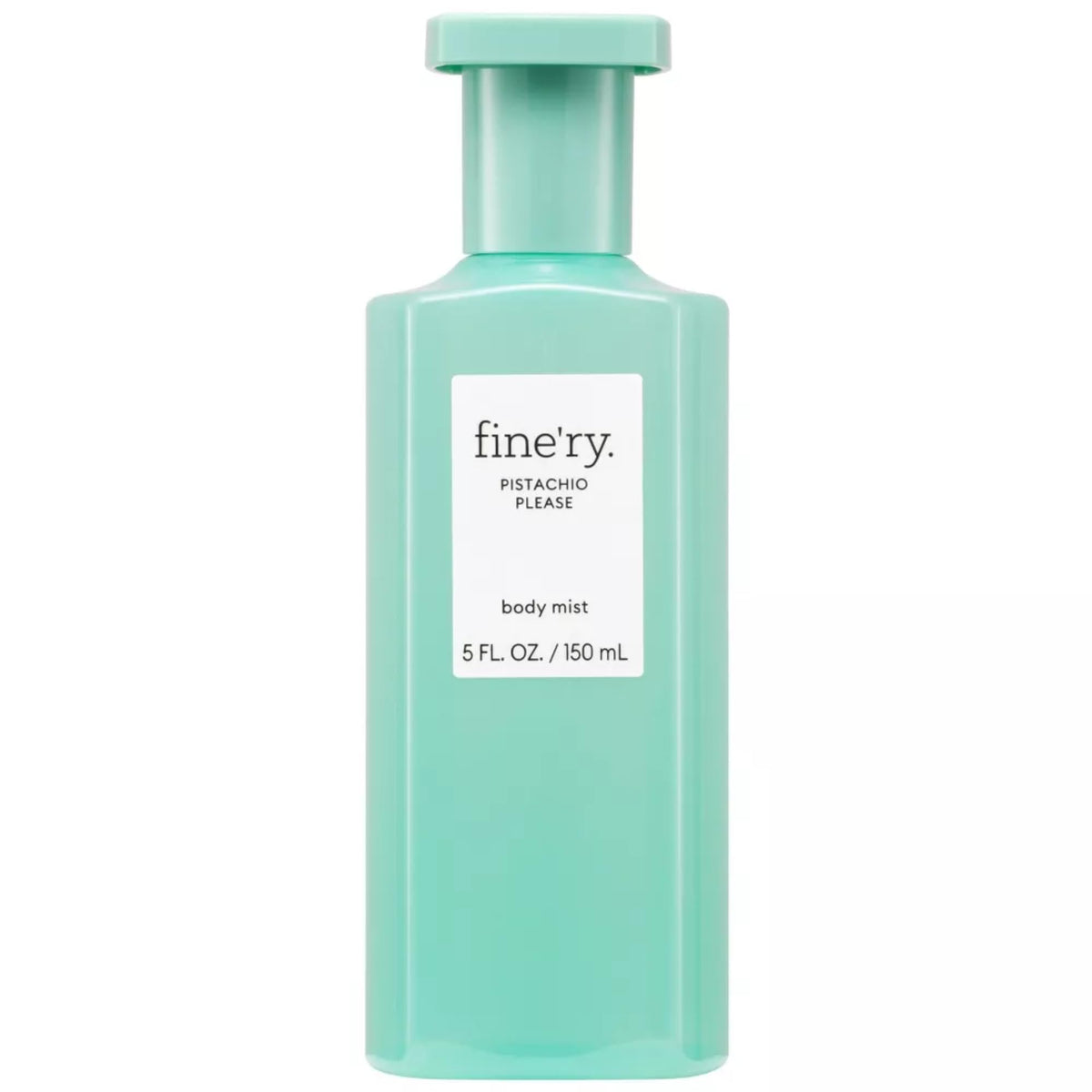 Fine'ry Pistachio Please bottle pour reveals rich notes for a lingering gourmand scent.
