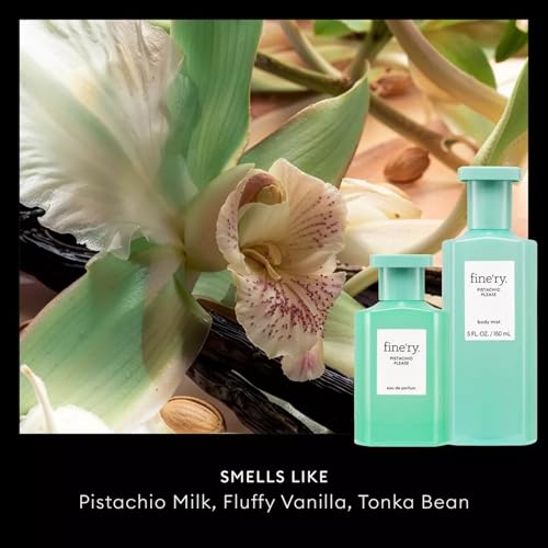Fine'ry Pistachio Please vanilla-milk note balances creaminess with pistachio for versatile use.