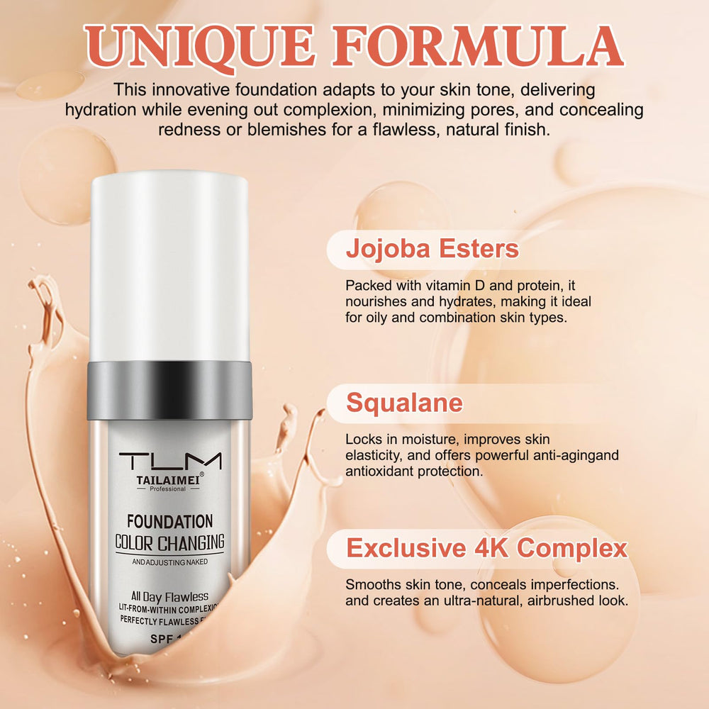 Find Back waterproof finish closeup suggesting long-lasting wear and transfer resistance.