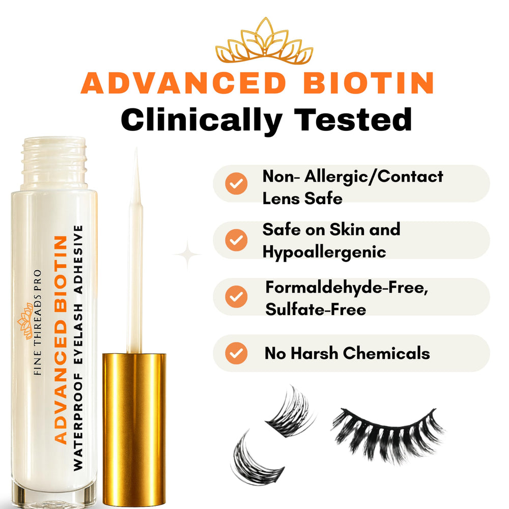 Fine Threads Pro waterproof formula resists moisture for active lifestyles.