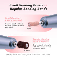 Finea beveled edges reduce friction for smoother prep and faster results.