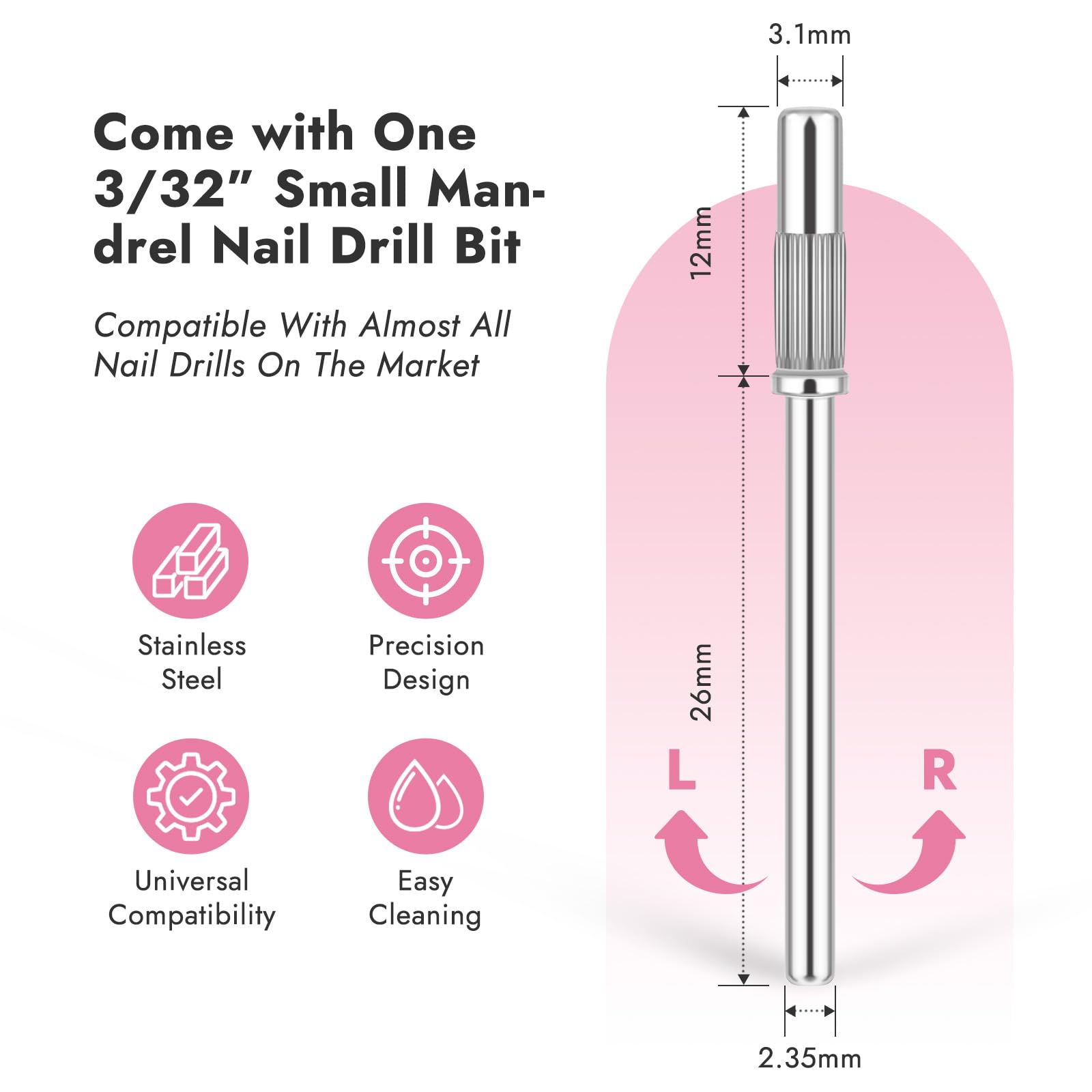 Finea salon and home-use value pack supports convenient, hygienic nail care.