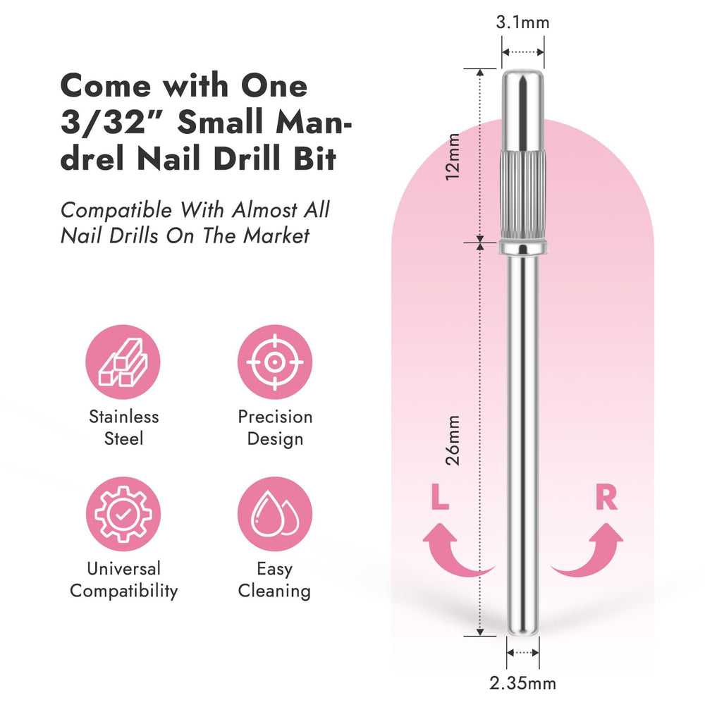 Finea salon and home-use value pack supports convenient, hygienic nail care.