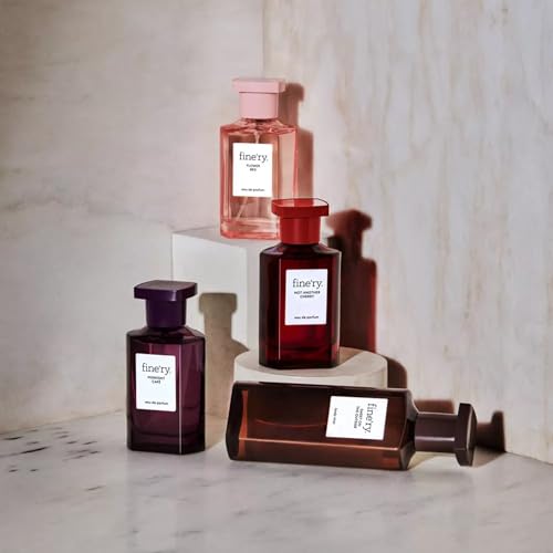 Fine'ry Cherry Almond perfume rose-note close-up for romance-inspired scent